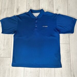 Columbia Men’s Size XLPolo Shirt Omni-Wick Short Sleeve Golf Fishing Activewear